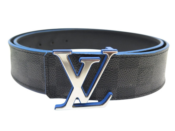 ceinture louis vuitton toile damier graphite t100