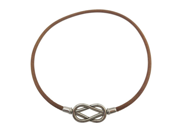 collier hermes atame 38 cm ou bracelet double