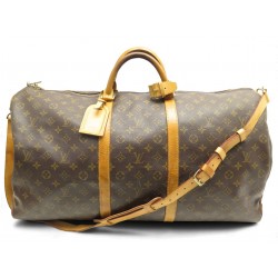SAC DE VOYAGE LOUIS VUITTON KEEPALL 60 BANDOULIERE M41412 TOILE MONOGRAM 2300€