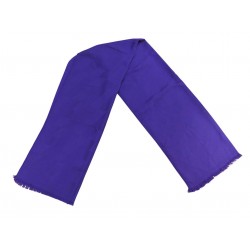 ETOLE HERMES ECHARPE 210CM EN CACHEMIRE SOIE VIOLET CASHMERE & SILK SCARF 1250€