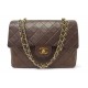 VINTAGE SAC A MAIN CHANEL TIMELESS SQUARE CUIR MATELASSE SIMPLE RABAT BAG 8000€