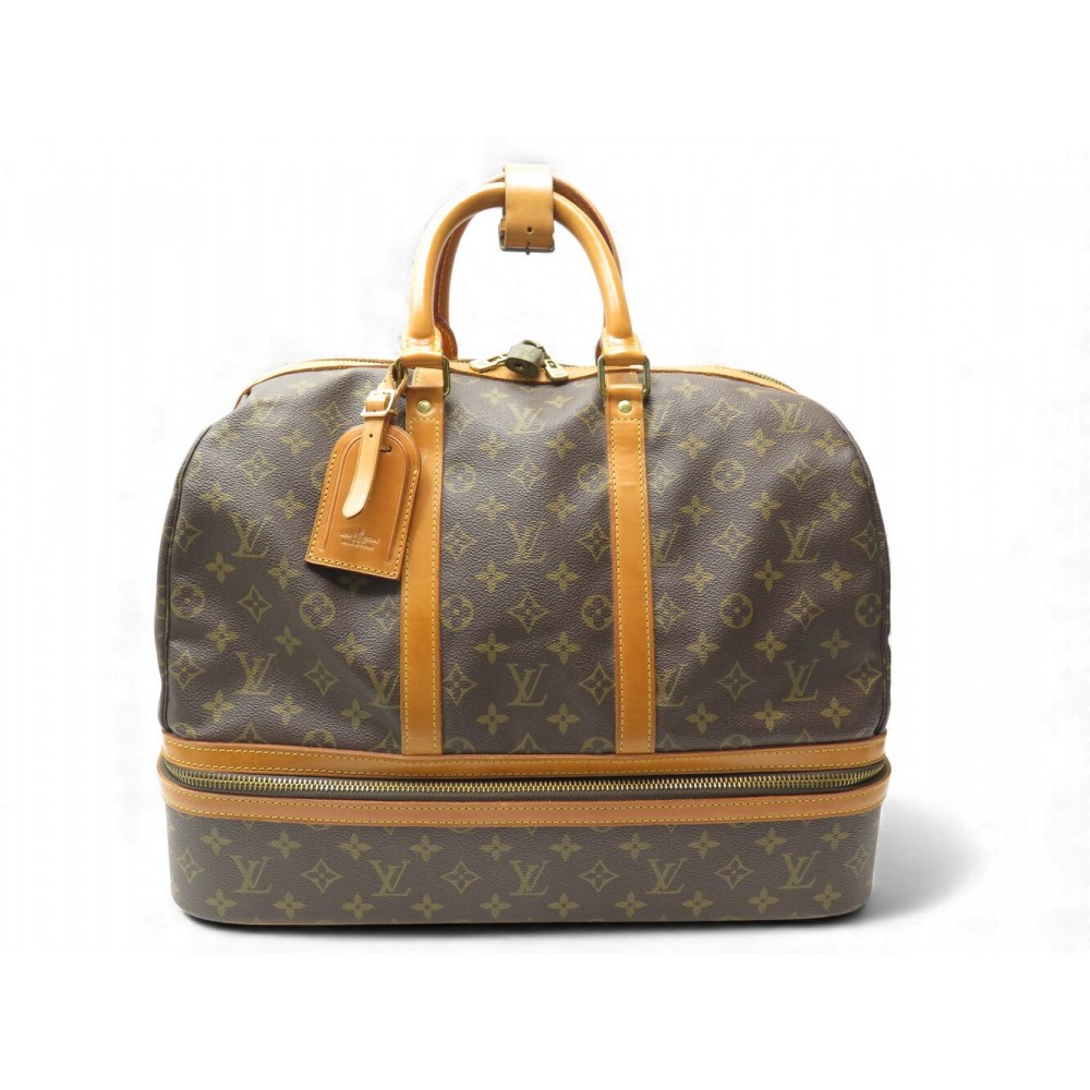 VINTAGE SAC DE SPORT LOUIS VUITTON BOSTON M41444 MONOGRAM DOUBLE COMPARTIMENT