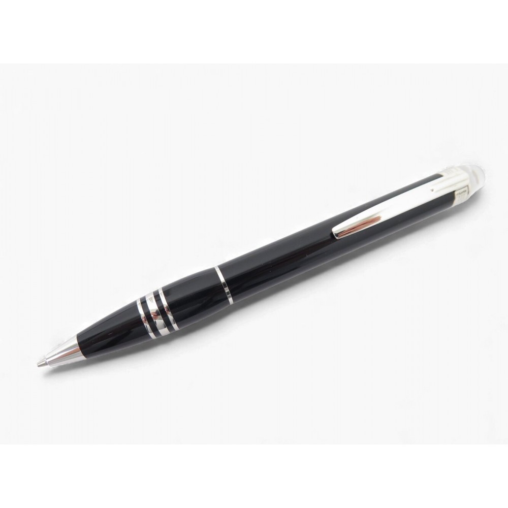 NEUF STYLO PORTE MINES MONTBLANC STARWALKER RESINE NOIR CRITERIUM 0.7MM PEN 395€