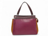 sac a main celine edge gm en cuir tricolore orange