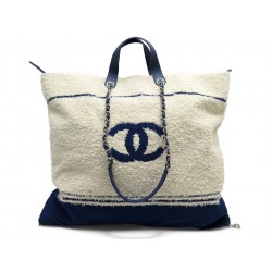 NEUF SAC A MAIN CHANEL CABAS JUMBO DEAUVILLE BIARRITZ VENICE XXL TWEED BAG 6500€