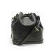 VINTAGE SAC A MAIN LOUIS VUITTON NOE PM CUIR EPI NOIR BLACK PURSE HAND BAG 1410€