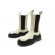 NEUF CHAUSSURES BOTTES BOTTEGA VENETA TIRE CHELSEA 37.5 IT 38.5 FR BOOTS 1200€