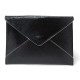 POCHETTE LOUIS VUITTON ENVELOPPE INVITATION DEFILE PM CUIR EPI VERNIS NOIR BAG
