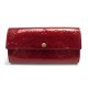 PORTEFEUILLE LOUIS VUITTON SARAH M93530 CUIR MONOGRAM VERNIS ROUGE WALLET 700€