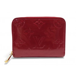 PORTEFEUILLE VUITTON PORTE MONNAIE ZIPPY M93608 CUIR MONOGRAM VERNIS WALLET 495€