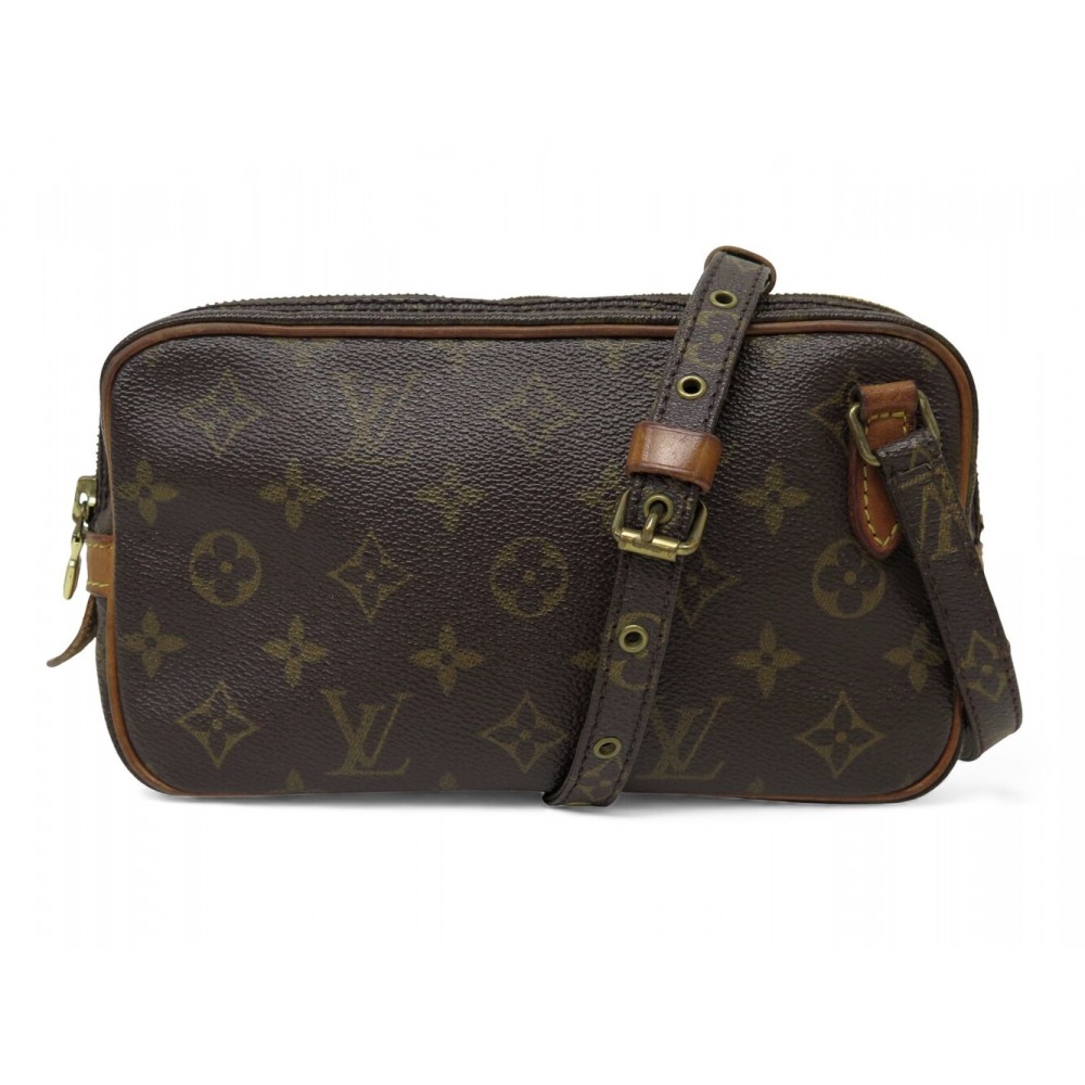 VINTAGE SAC A MAIN LOUIS VUITTON MARLY M51828 TOILE MONOGRAM BANDOULIERE 1250€