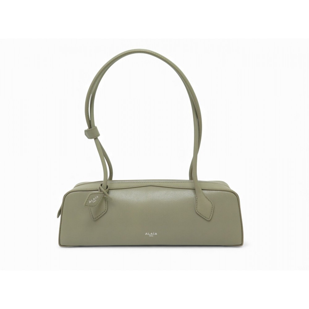NEUF SAC A MAIN ALAIA LE TECKEL MEDIUM VERT TILLEUL AA1S06033CA HAND BAG 2200€