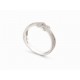 BAGUE FRED CHANCE INFINIE 4B0886 T53 OR BLANC 18K 87 DIAMANTS 0.15CT RING 4050€