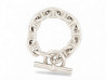 bracelet hermes chaine d'ancre tgm 12 maillons 16.5 cm