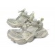 NEUF CHAUSSURES BALENCIAGA SNEAKERS CARGO 785754 41 OVERSIZE 44.5 BASKETS 1100€