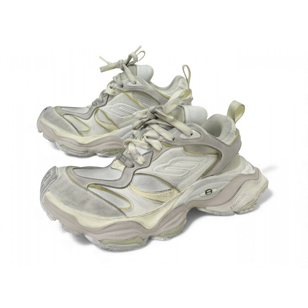 NEUF CHAUSSURES BALENCIAGA SNEAKERS CARGO 785754 41 OVERSIZE 44.5 BASKETS 1100€