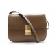SAC A MAIN CELINE CLASSIC MEDIUM EN CUIR BOX MARRON BANDOULIERE HAND BAG 3000€