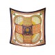 CHALE HERMES CIELS BYZANTINS CARRE 140 EN CACHEMIRE & SOIE CASHMERE SHAWL 1260€