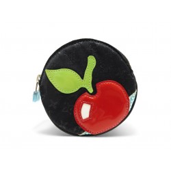 NEUF PORTE MONNAIE ROND LOUIS VUITTON CONTE DE FEES CERISE M92272 COIN PURSE