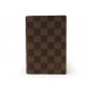 NEUF PORTEFEUILLE LOUIS VUITTON COUVERTURE PASSEPORT M99072 TOILE DAMIER 300€