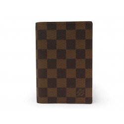 NEUF PORTEFEUILLE LOUIS VUITTON COUVERTURE PASSEPORT M99072 TOILE DAMIER 300€