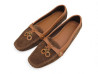 chaussures louis vuitton mocassins 35.5 en daim