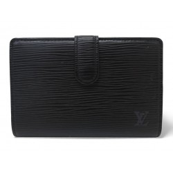 NEUF VINTAGE PORTEFEUILLE LOUIS VUITTON VIENNOIS M63642 EN CUIR EPI WALLET 540€