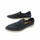 NEUF CHAUSSURES LORO PIANA SUMMER WALK FAE8124 41 IT 42 FR DAIM BLEU SHOES 860€