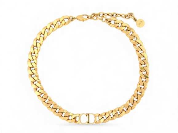 collier christian dior choker court 30 montaigne logo