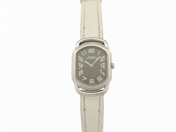 montre hermes rallye ra1.210 a quartz 20 x 25 mm en