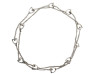 rare  collier hermes sautoir etrier gaetan de