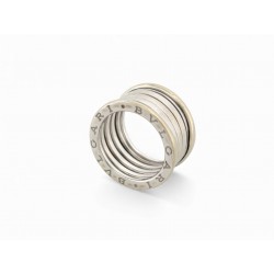 BAGUE BULGARI B.ZERO 1 QUATRE RANGS 346594 T55 EN OR BLANC 18K 12.3GR RING 3850€