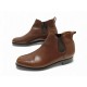 VINTAGE CHAUSSURES JM WESTON 700 BOTTINES CHELSEA 7D 41 CUIR MARRON BOOTS 995€