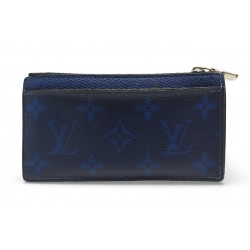 PORTE CARTES LOUIS VUITTON M30270 EN TOILE TAIGARAMA MONNAIE COIN WALLET 365€