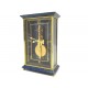 PENDULE JAEGER LECOULTRE 481 HORLOGE BAGUETTE LAITON LAPIS LAZULI MECANIQUE