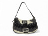 sac a main fendi baguette 16059 en laine grise porte
