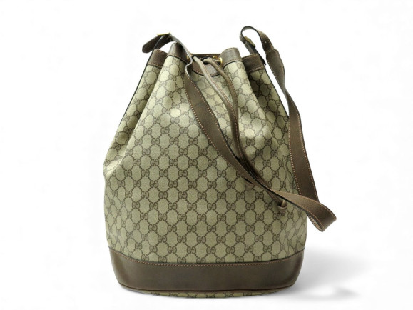 sac a main gucci seau gm toile supreme gg