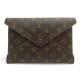 NEUF POCHETTE ENVELOPPE LOUIS VUITTON KIRIGAMI GM M62034 EN TOILE MONOGRAM 670€