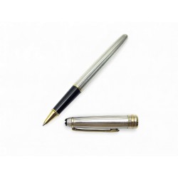 STYLO ROLLERBALL MONTBLANC MEISTERSTUCK SOLITAIRE DOUE 922001 ARGENT PEN 900€