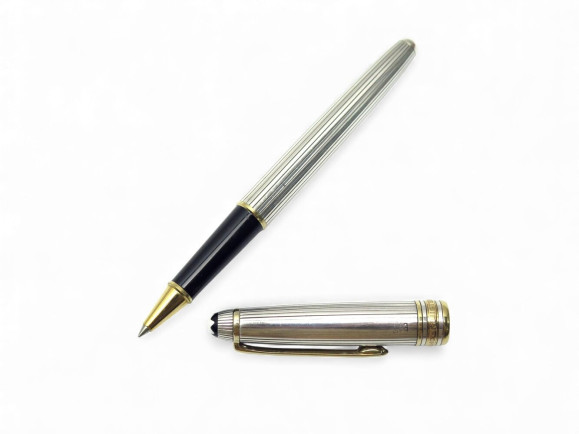 stylo rollerball montblanc meisterstuck solitaire doue
