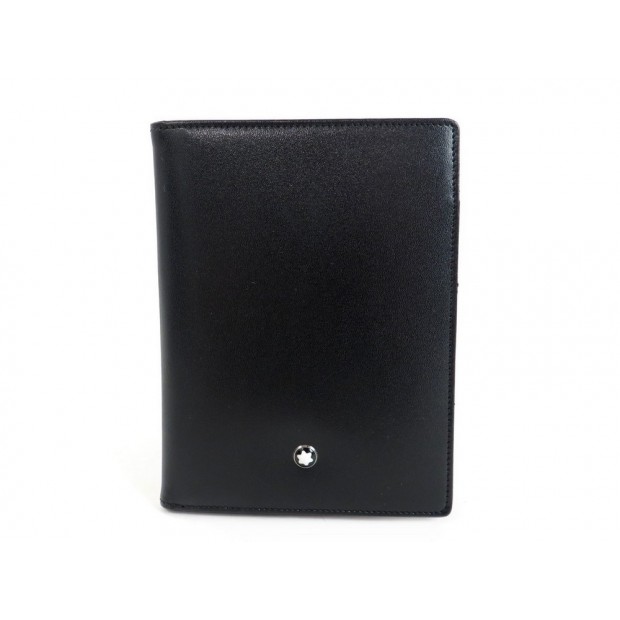 NEUF PORTEFEUILLE MONTBLANC CUIR NOIR 