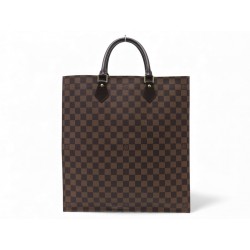 NEUF SAC A MAIN LOUIS VUITTON CABAS PLAT N51140 EN TOILE DAMIER EBENE BAG 1250€