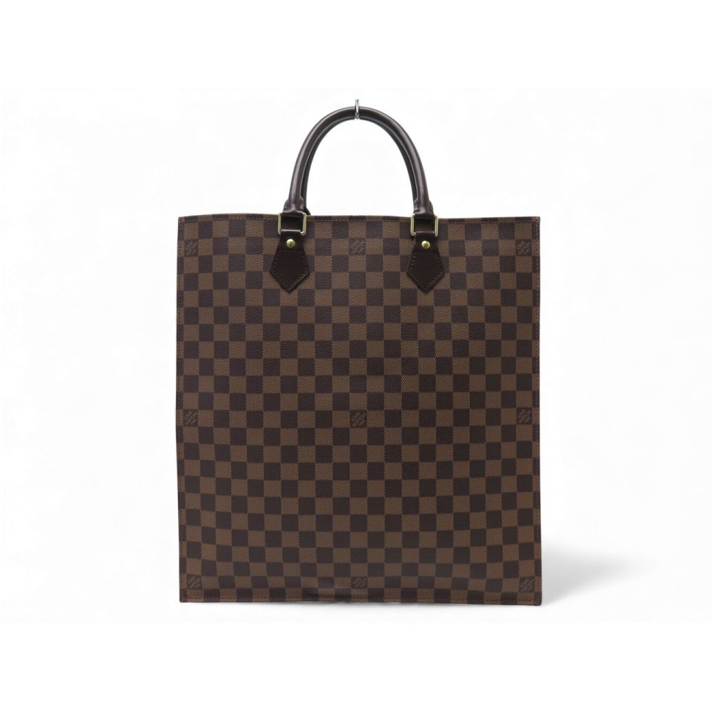 NEUF SAC A MAIN LOUIS VUITTON CABAS PLAT N51140 EN TOILE DAMIER EBENE BAG 1250€