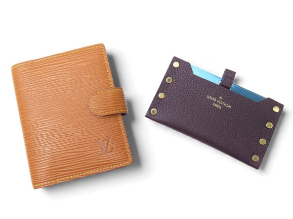 lot mini porte agenda louis vuitton en cuir epi