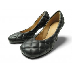 NEUF CHAUSSURES BOTTEGA VENETA BLOC PADDED PUMP 592013 ESCARPINS 37 IT 38 1110€
