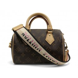 NEUF SAC A MAIN LOUIS VUITTON SPEEDY 20 BANDOULIERE M46234 TOILE MONOGRAM 1900€