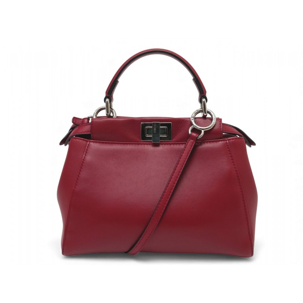 SAC A MAIN FENDI PEEKABOO MONSTER EYES MINI 8BN24 CUIR PYTHON BANDOULIERE 4000€