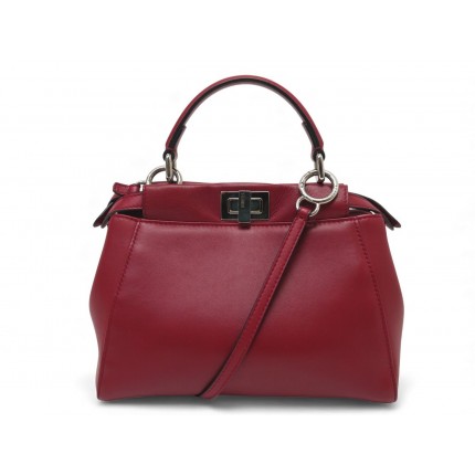 SAC A MAIN FENDI PEEKABOO MONSTER EYES MINI 8BN24 CUIR PYTHON BANDOULIERE 4000€