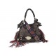 SAC A MAIN LANCEL BRIGITTE BARDOT BB FRANGES A05686 DAIM BANDOULIERE BAG 890€