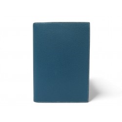 NEUF VINTAGE COUVERTURE AGENDA HERMES GLOBE TROTTER CUIR EPSOM + RECHARGE 800€